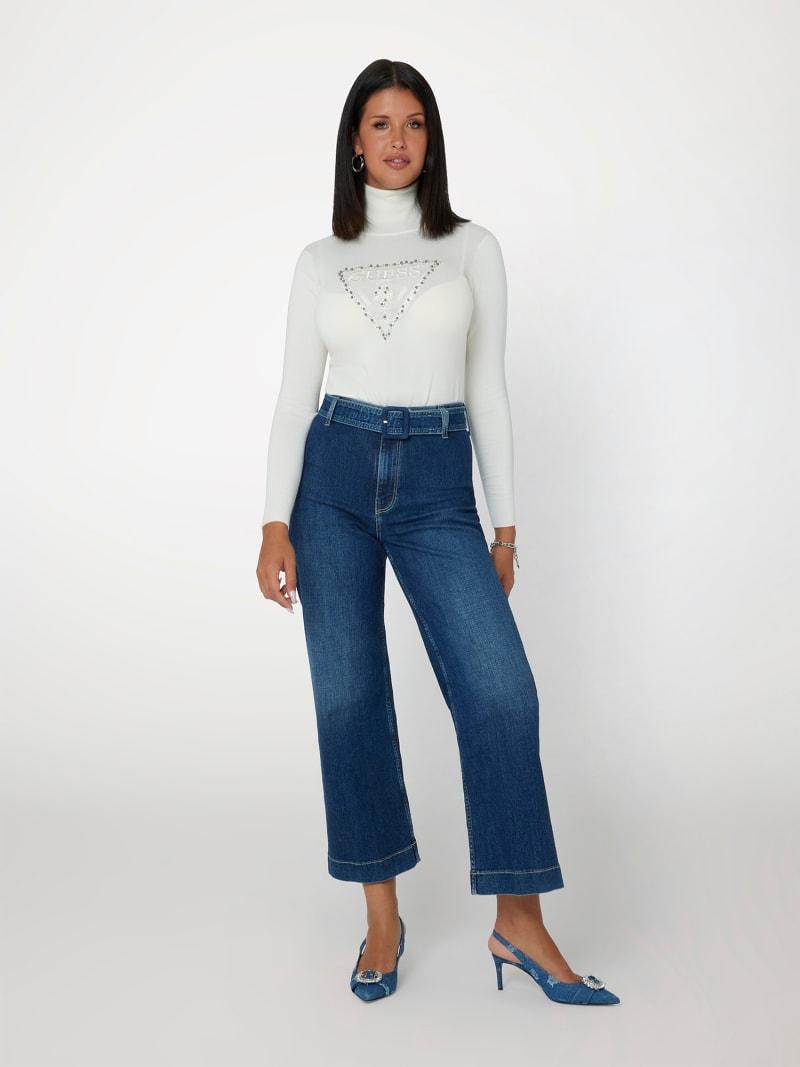 PIPER TRIANGLE LOGO TN LS SWTR W4BR03Z2NQ2/G012 GUESS