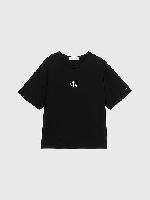 CK LOGO BOXY T-SHIRT IG0IG02136T/BEH CALVIN KLEIN JEANS