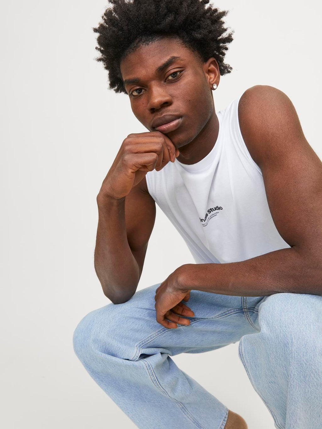 12250430/Bright White JACK AND JONES