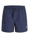 JACK AND JONES JPSTMAUI TROPIC SOLID SWIM SHORTS REG SN