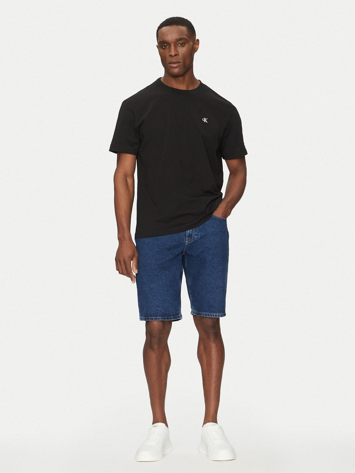 SERIF FONT GRAPHIC T J30J327473/BEH CALVIN KLEIN JEANS