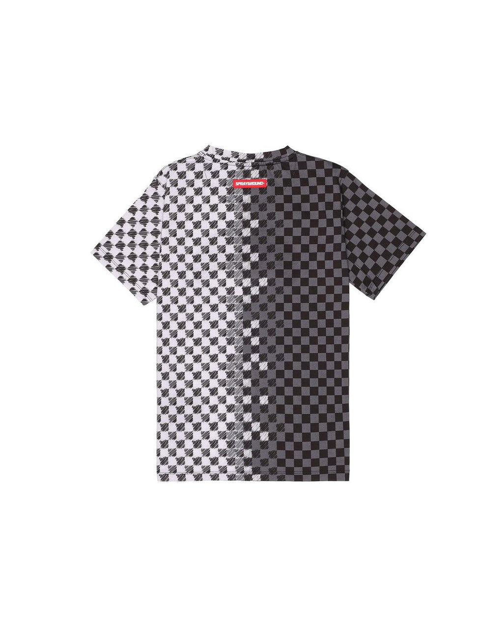 CHECKERED SKETCH REGULAR T-SHIRT 