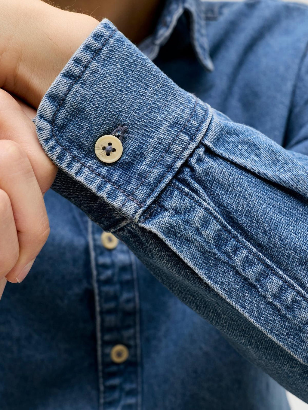 12289227/Blue Denim MID BLUE JACK AND JONES