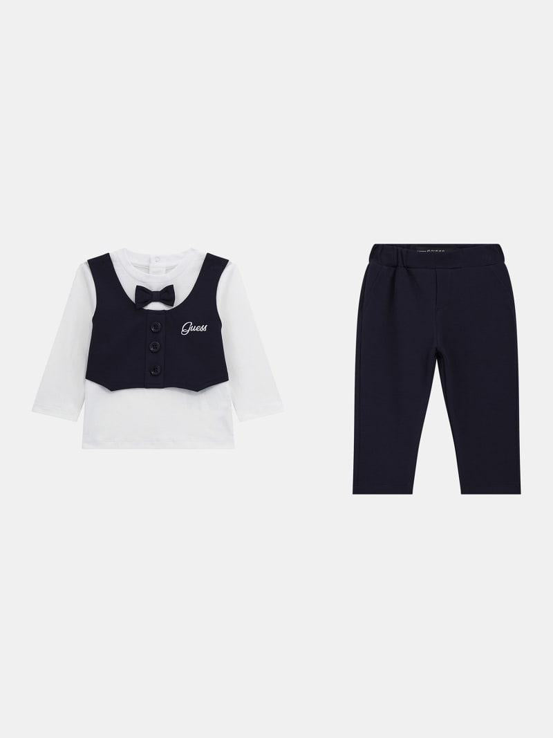 SET LS T-SHIRT+PANTS_CEREMONY I4RG13K5M20/G011 GUESS