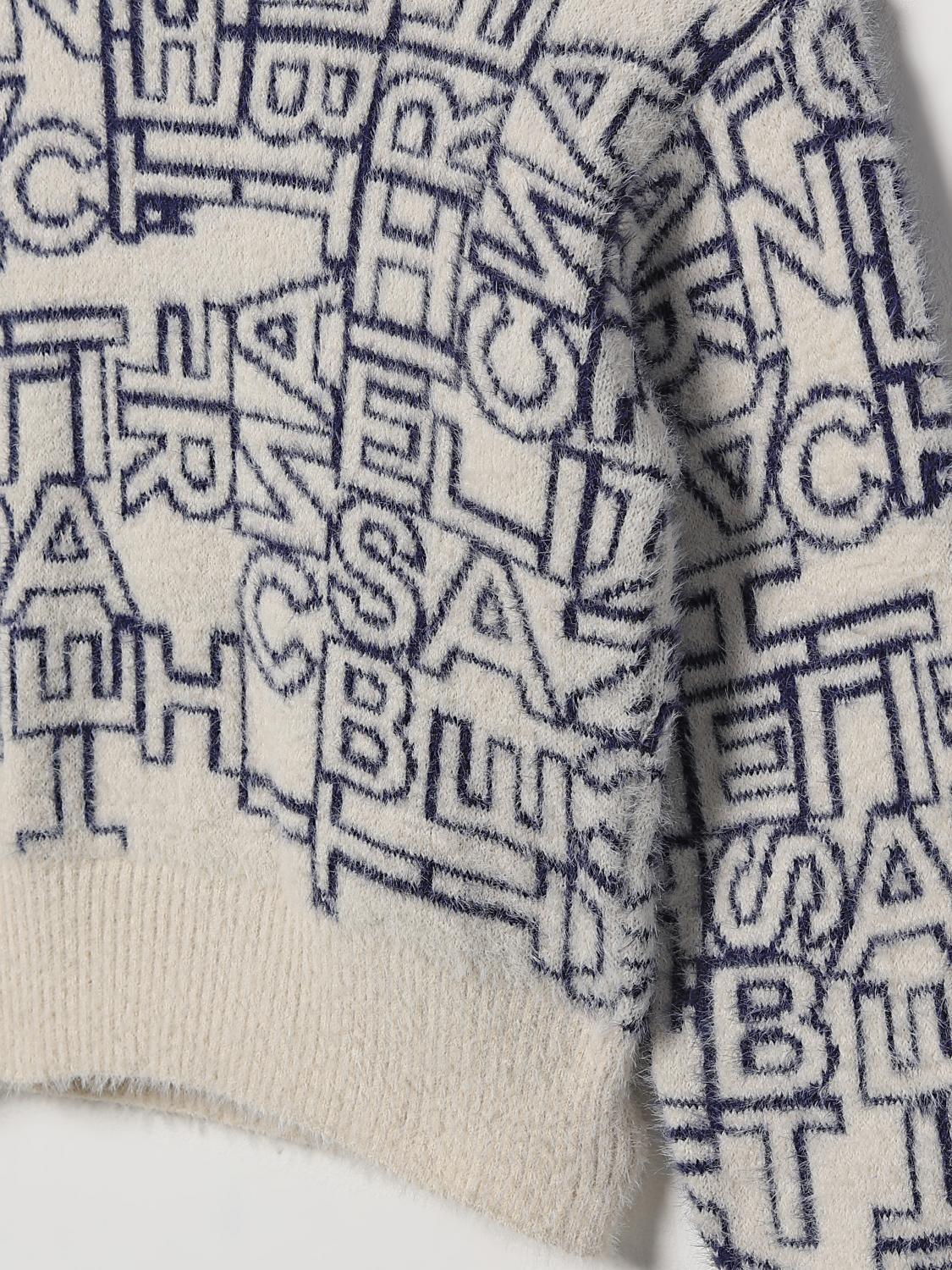 GIROCOLLO TRICOT JACQUARD LETTERING 