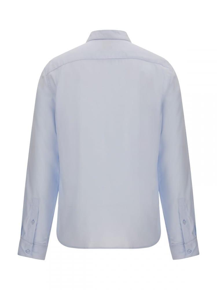 LS ECO RAYON SOLID SHIRT 