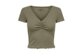 ONLY ONLBETTY S/S V-NECK TOP CC JRS