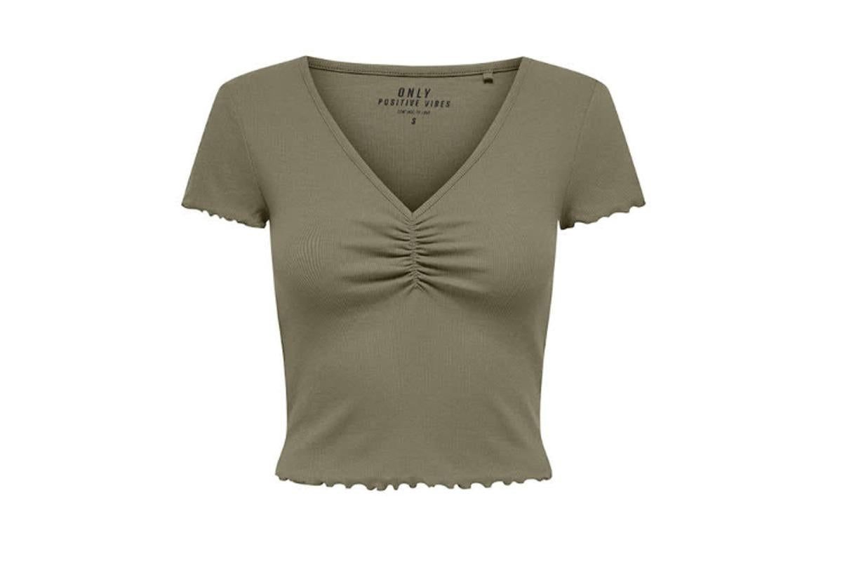 ONLBETTY S/S V-NECK TOP CC JRS 
