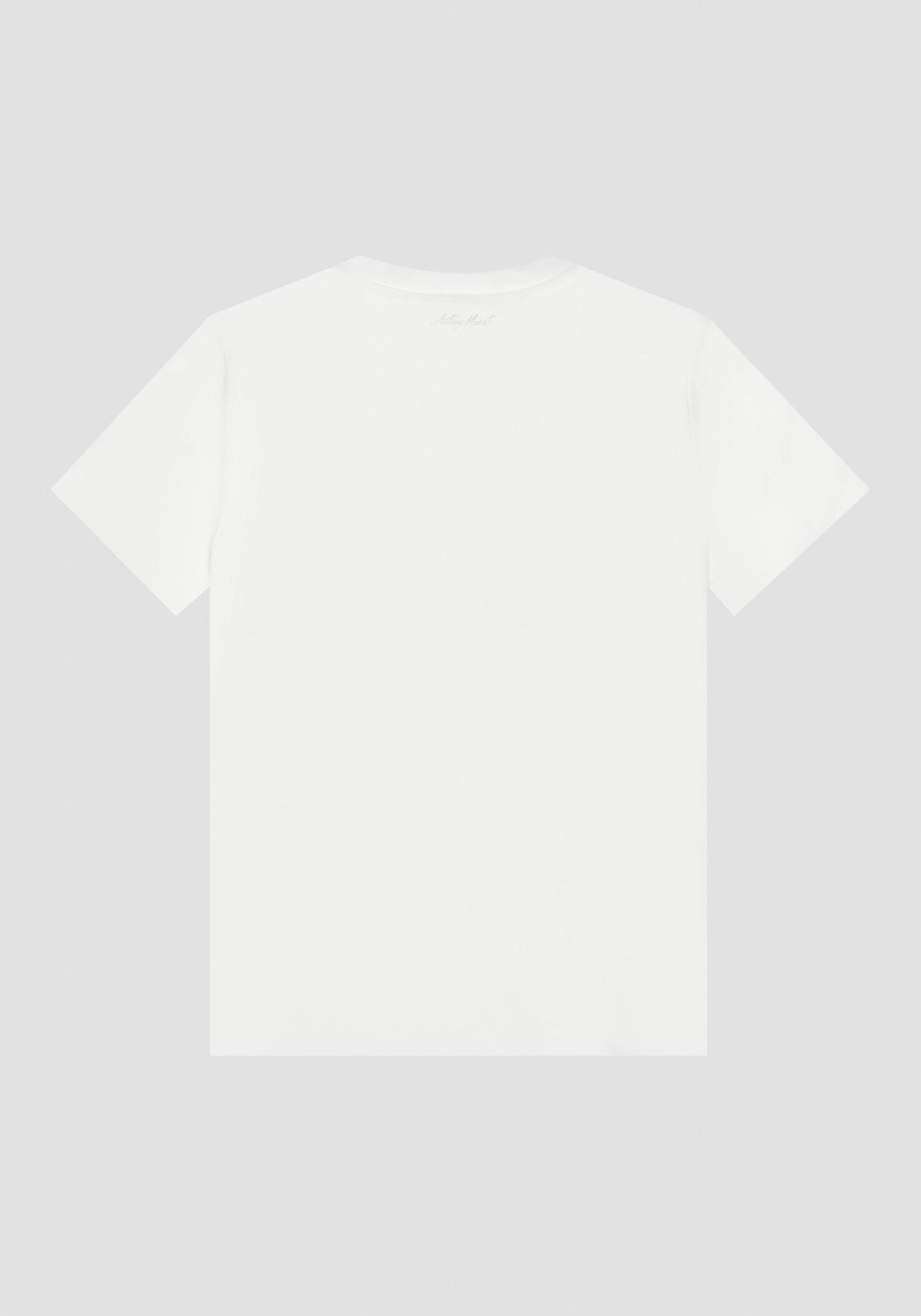 T-SHIRT REGULAR FIT IN COTONE 