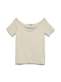 VERO MODA AWAMYRA SS OFF SHOULDER TOP NOOS