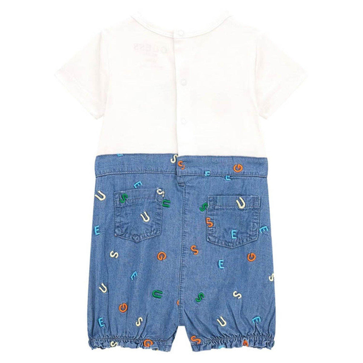 MIXED FABRIC SHORTIE 
