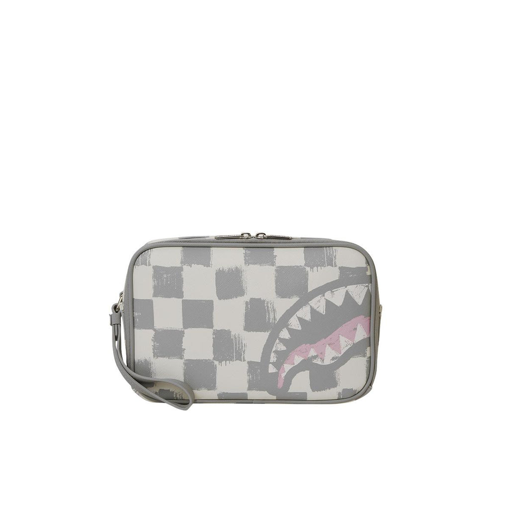 VANQUISH CREAM TOILETRY BAG 
