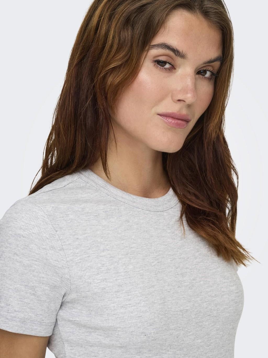 15339774/Light Grey Melange Casual ONLY