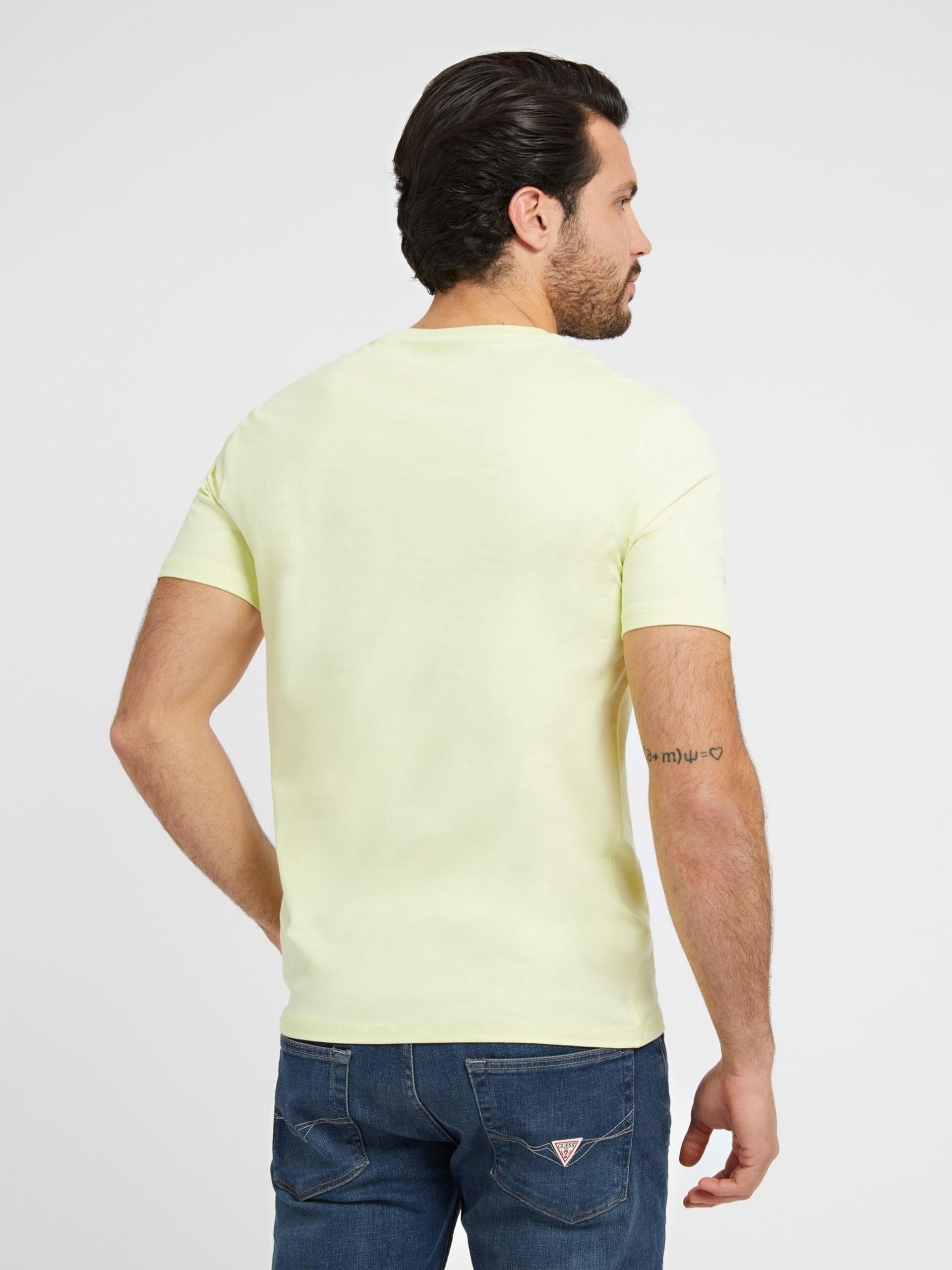 SS CN GUESS GEO TRIANGLE TEE 
