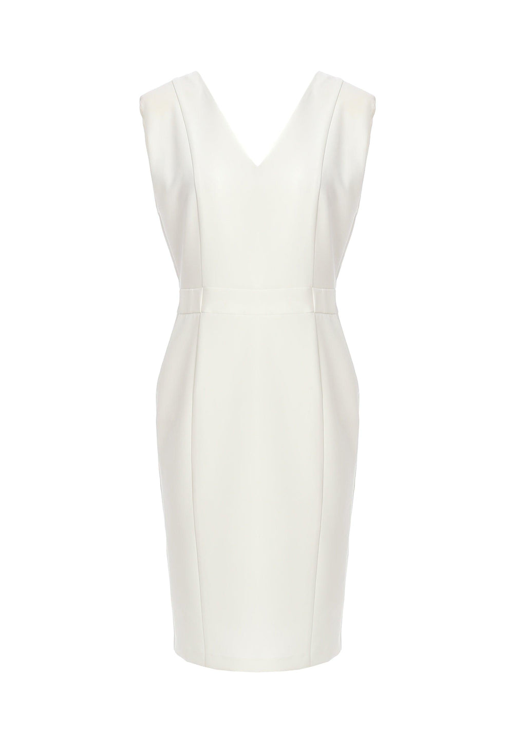 MINI DRESS WHITE FS24SD1002W42901/278 FRACOMINA