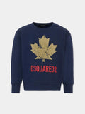 DSQUARED2 JUNIOR D2S922U SLOUCH FIT FELPA