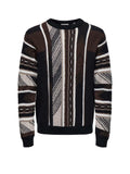 ONLY&SONS ONSRISE REG LS PATTERN CREW KNIT