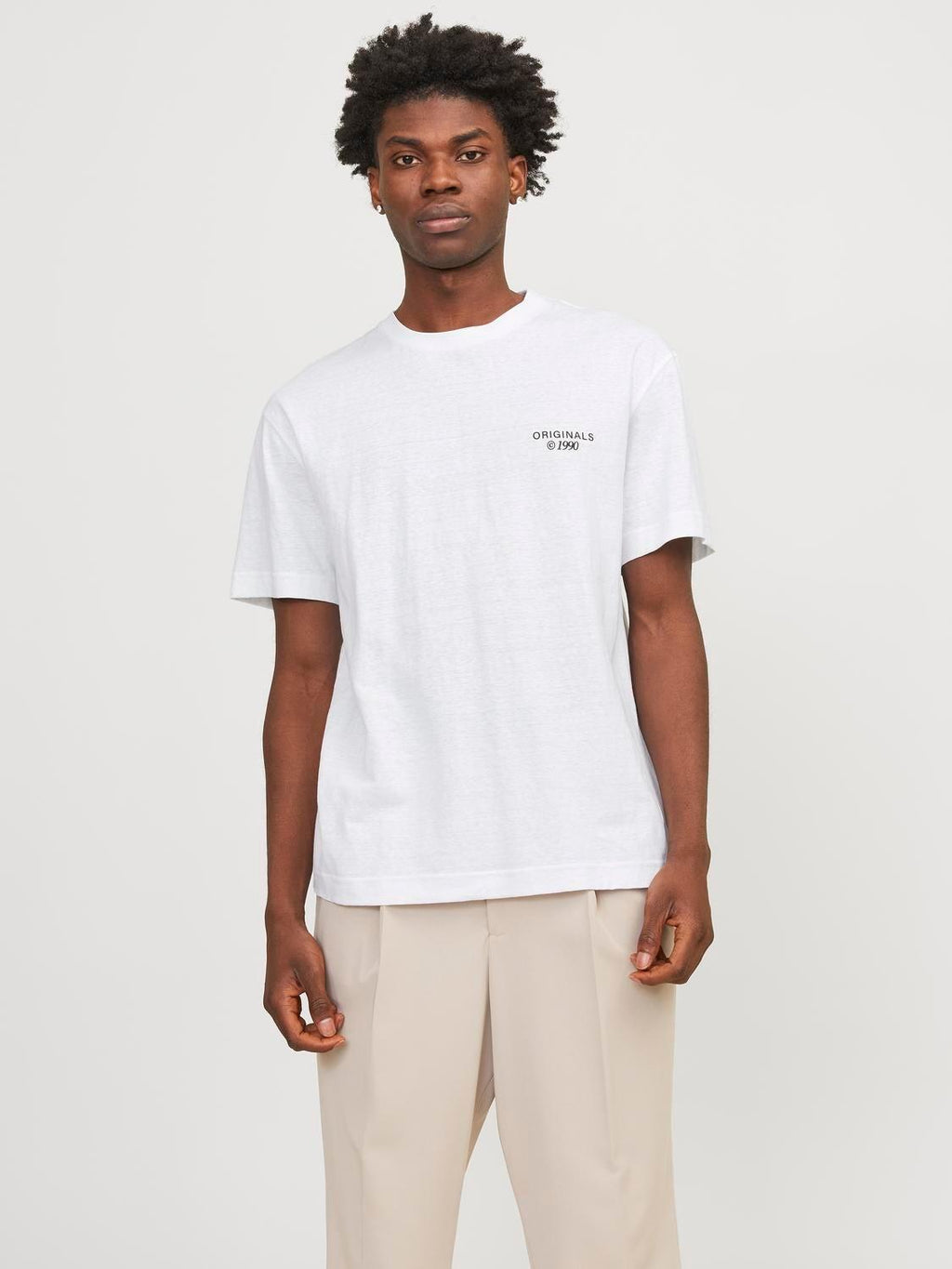 12254419/Bright White JACK AND JONES