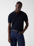 GUESS LONNY POLO SS HARRINGBONE STIT