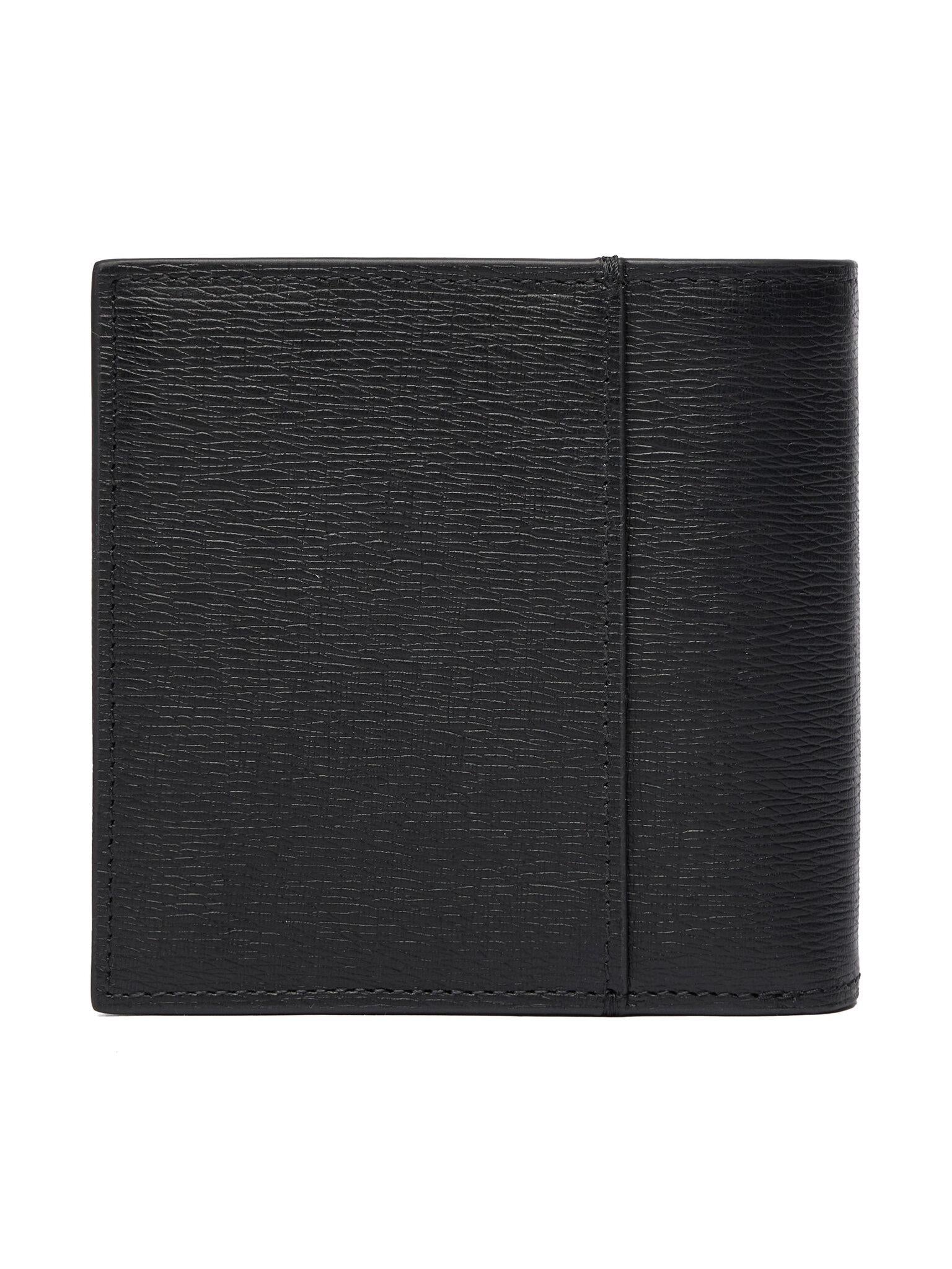SAFFIANO EW SLIM TRIFOLD w CARD LV04D1075G/UB1 CALVIN KLEIN