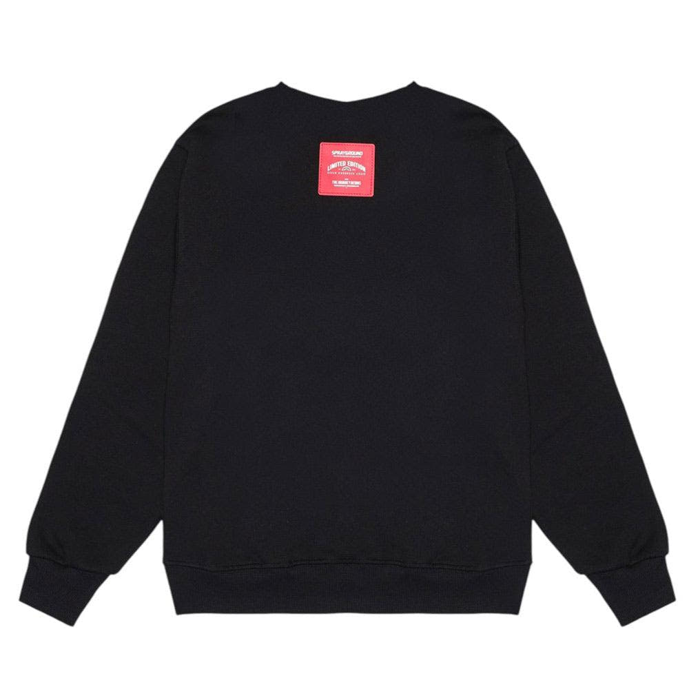 SHARK BASIC BLK REGULAR CREWNECK 