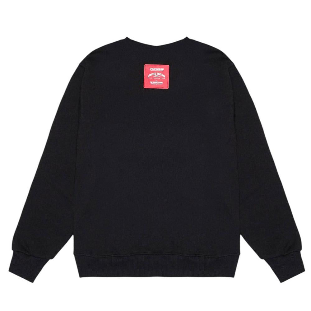 SHARK BASIC BLK REGULAR CREWNECK 