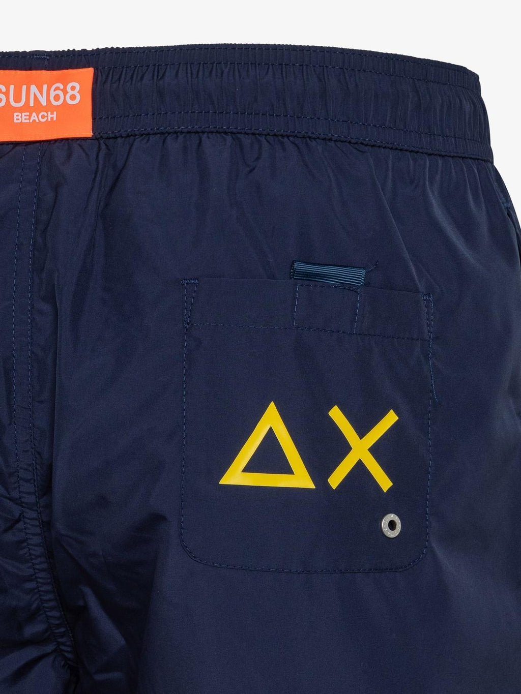 SWIM PANT WITH MACRO LOGO ON FRONT 