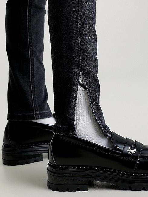 SKINNY MR SLIT OPTIC BLACK IG0IG02267T/1BY CALVIN KLEIN JEANS