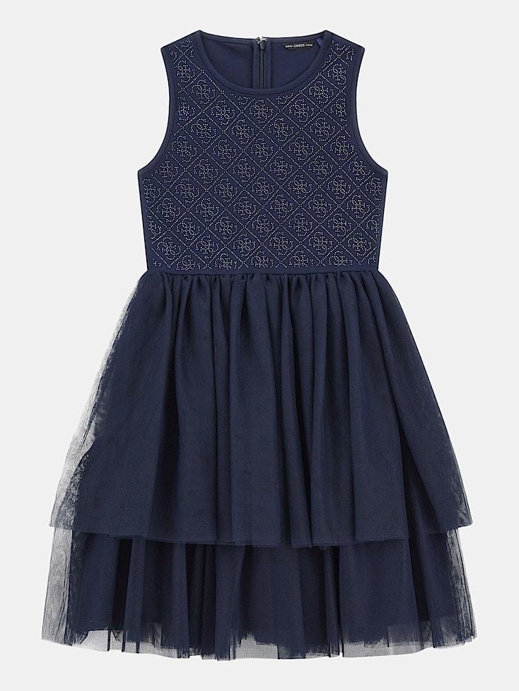 MIXED FABRIC SL DRESS_CEREMONY 