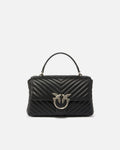 PINKO LOVE LADY PUFF CLASSIC CL  SHEEP NAPPA CHEVRON