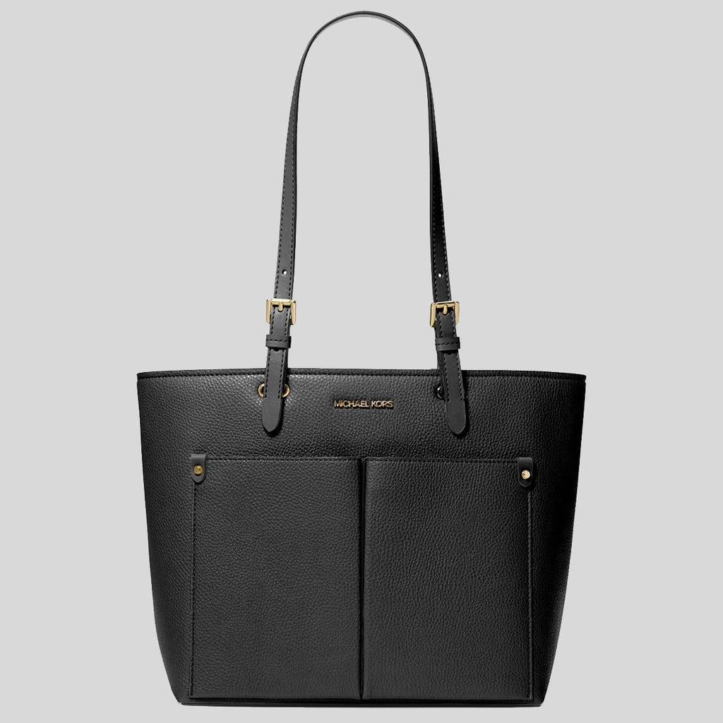 MD DBL POCKET TOTE VEGAN MATERIAL 35F3GTVT8B/BLACK MICHAEL KORS