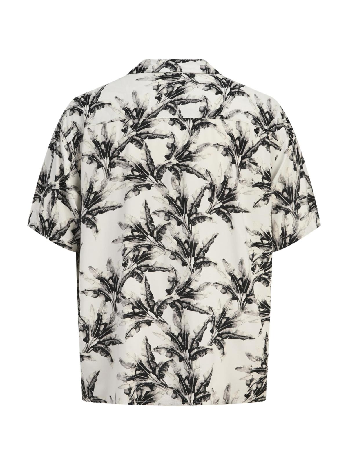 JJJEFF MONOCHROME AOP RESORT SHIRT SS 