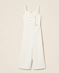 TWINSET TUTA IN CREPE CON DETTAGLIO REVER