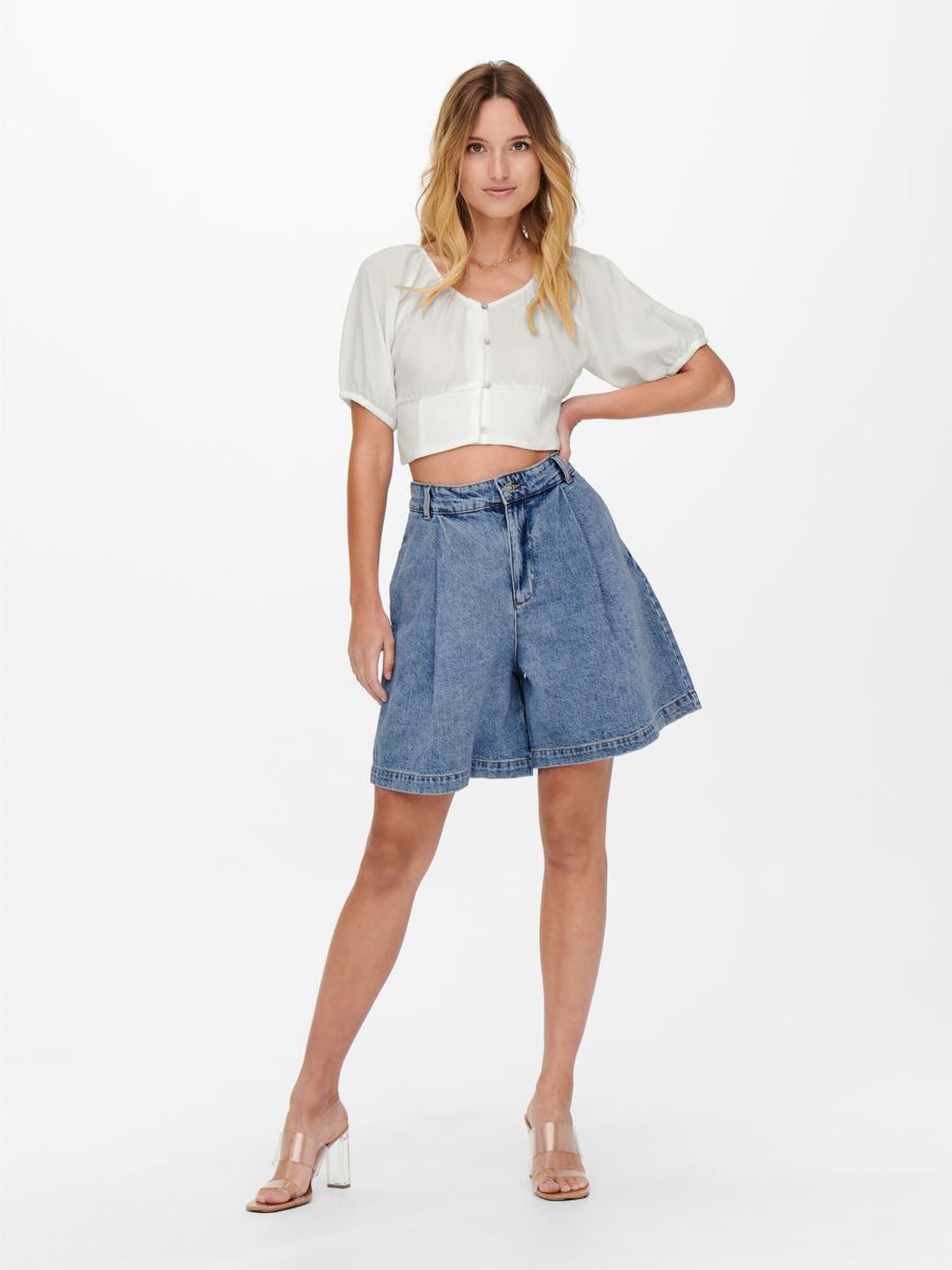 ONLNOVA LUX S/S ELINE TOP SOLID PTM 
