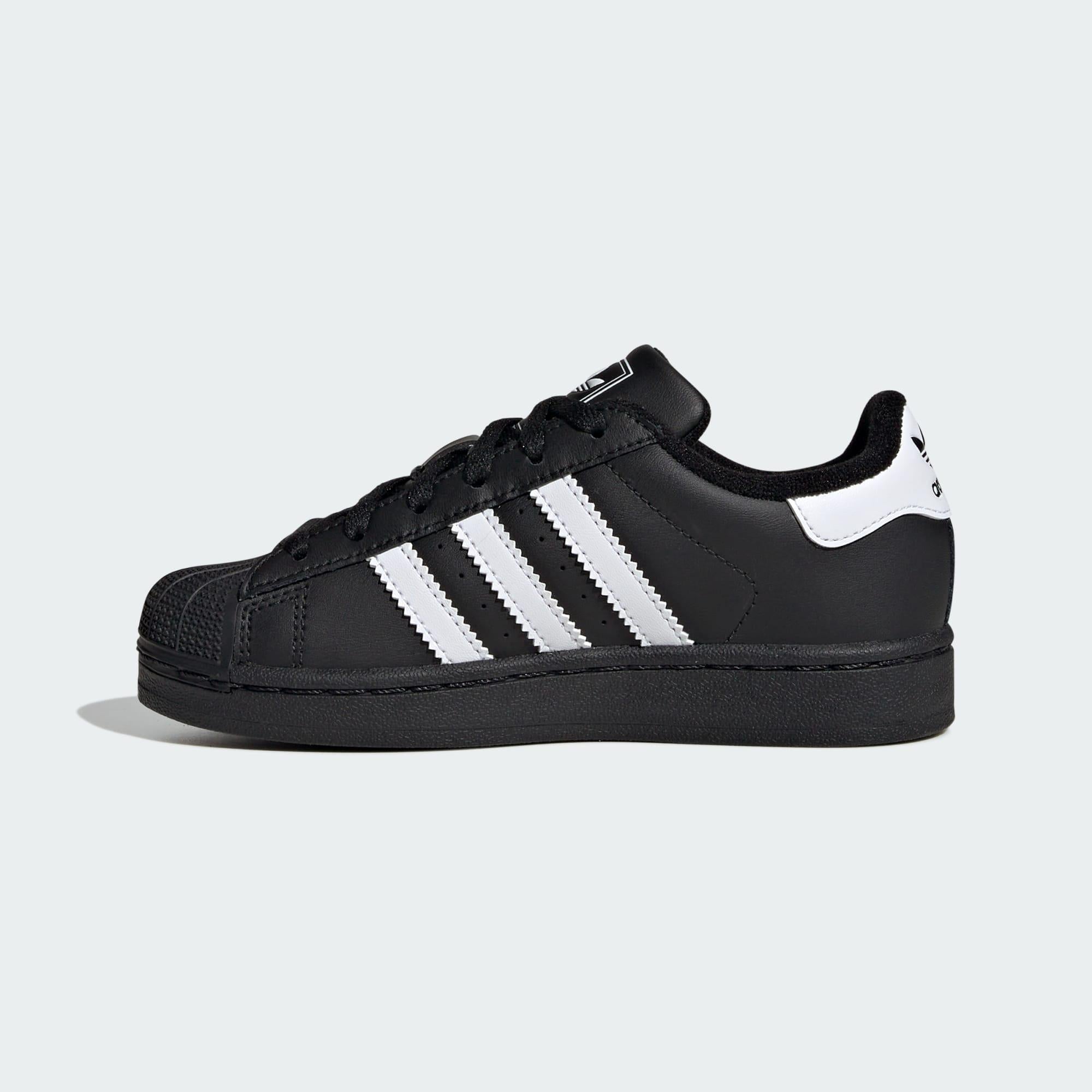 SUPERSTAR II C      CBLACK/FTWWHT/CBLACK 