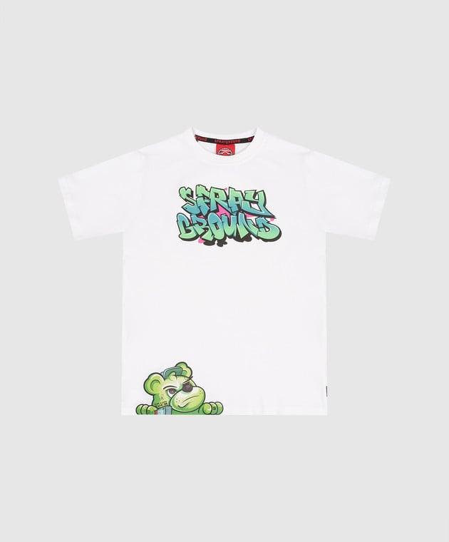 CATCH  BEAR REGULAR T-SHIRT white 