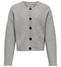 KOGKATIA LS SHORT O-NECK CARDIGAN KNT 
