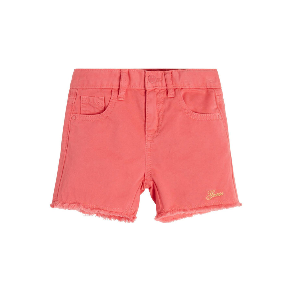 COTTON TWILL SHORTS 