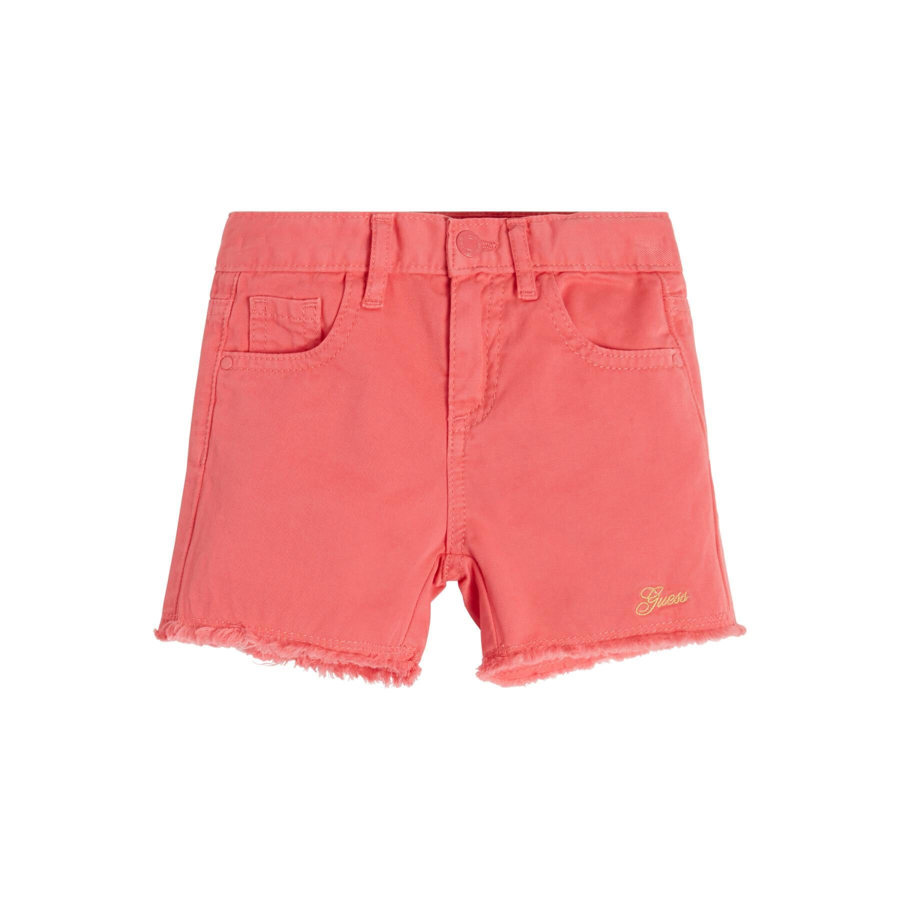 COTTON TWILL SHORTS 