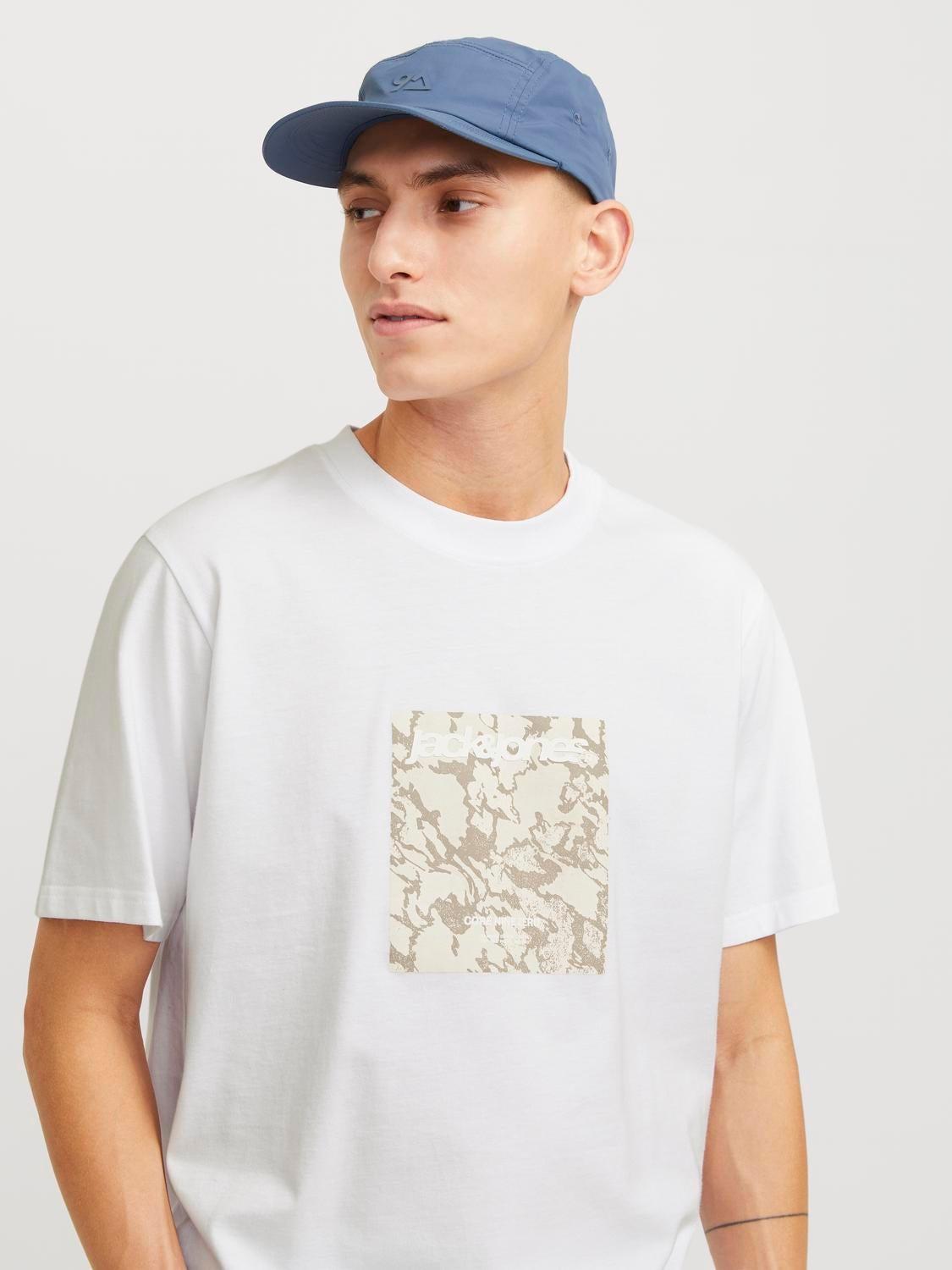 12273239/Bright White JACK AND JONES
