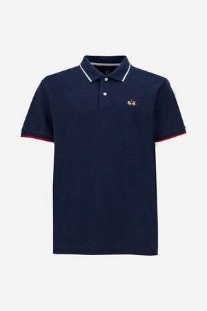 LA MARTINA MAN S/S POLO PIQUET STRETCH