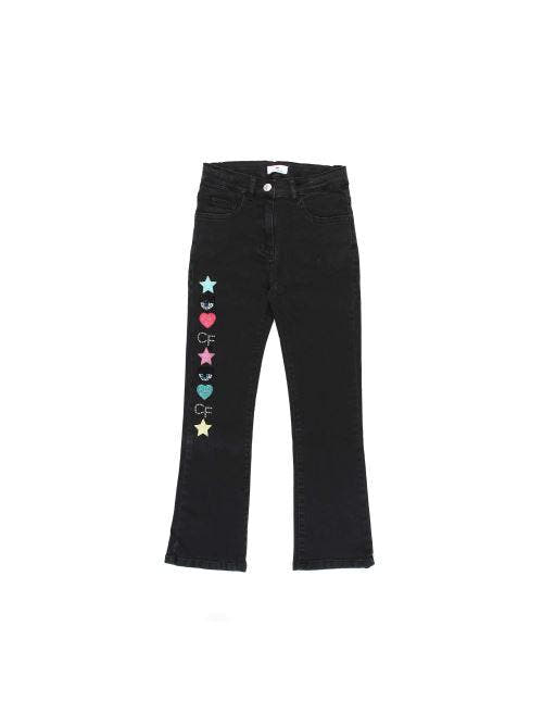 JEANS RICAMO CF DENIM FEL 59A413 1003/0050 CHIARA FERRAGNI