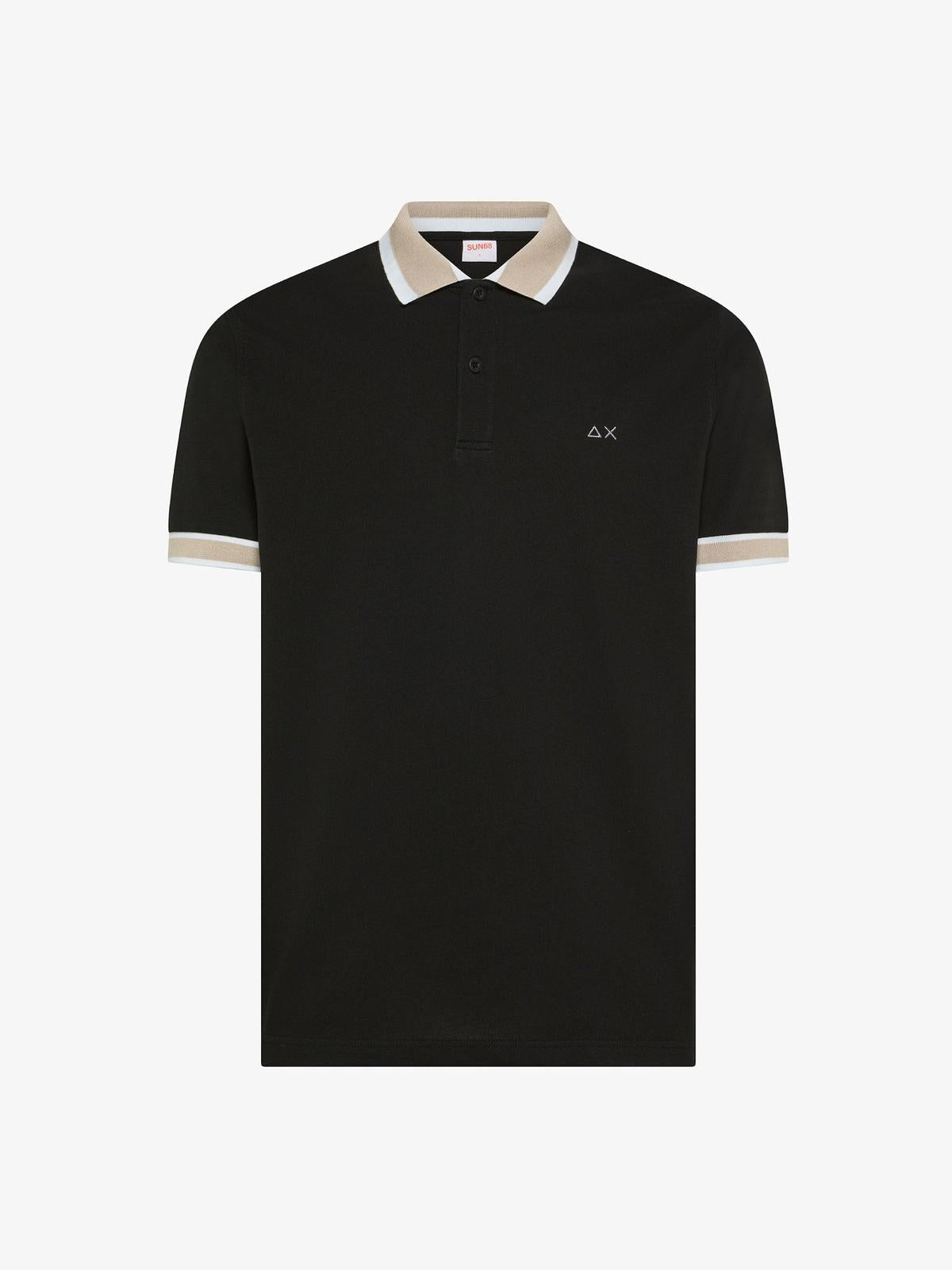 POLO MULTISTRIPES ON COLLAR S/S 