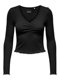 ONLY ONLBETTY L/S V-NECK TOP CC JRS