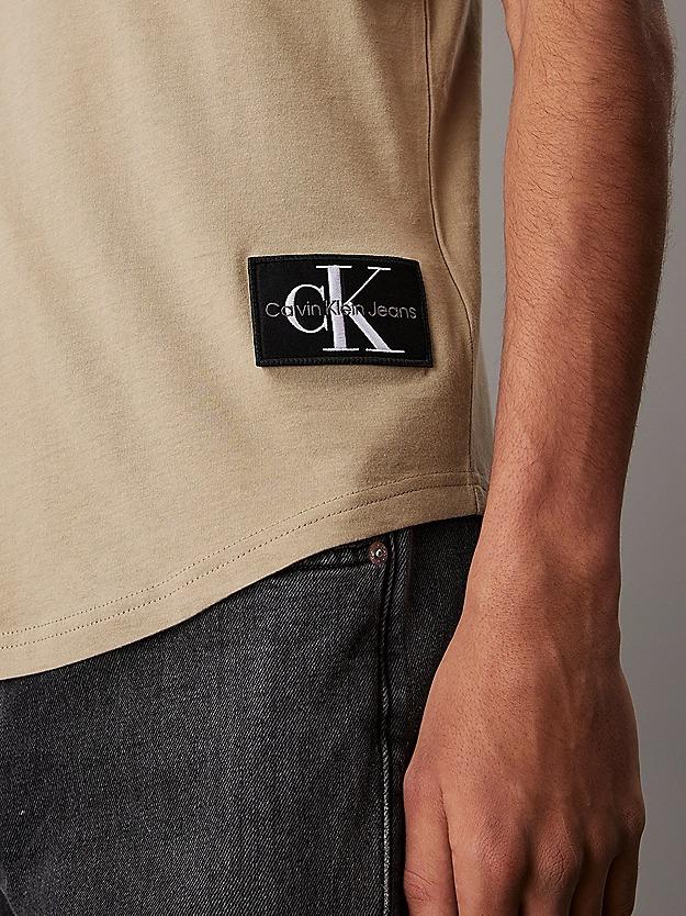 BADGE TURN UP SLEEVE J30J323482/HI0 CALVIN KLEIN JEANS