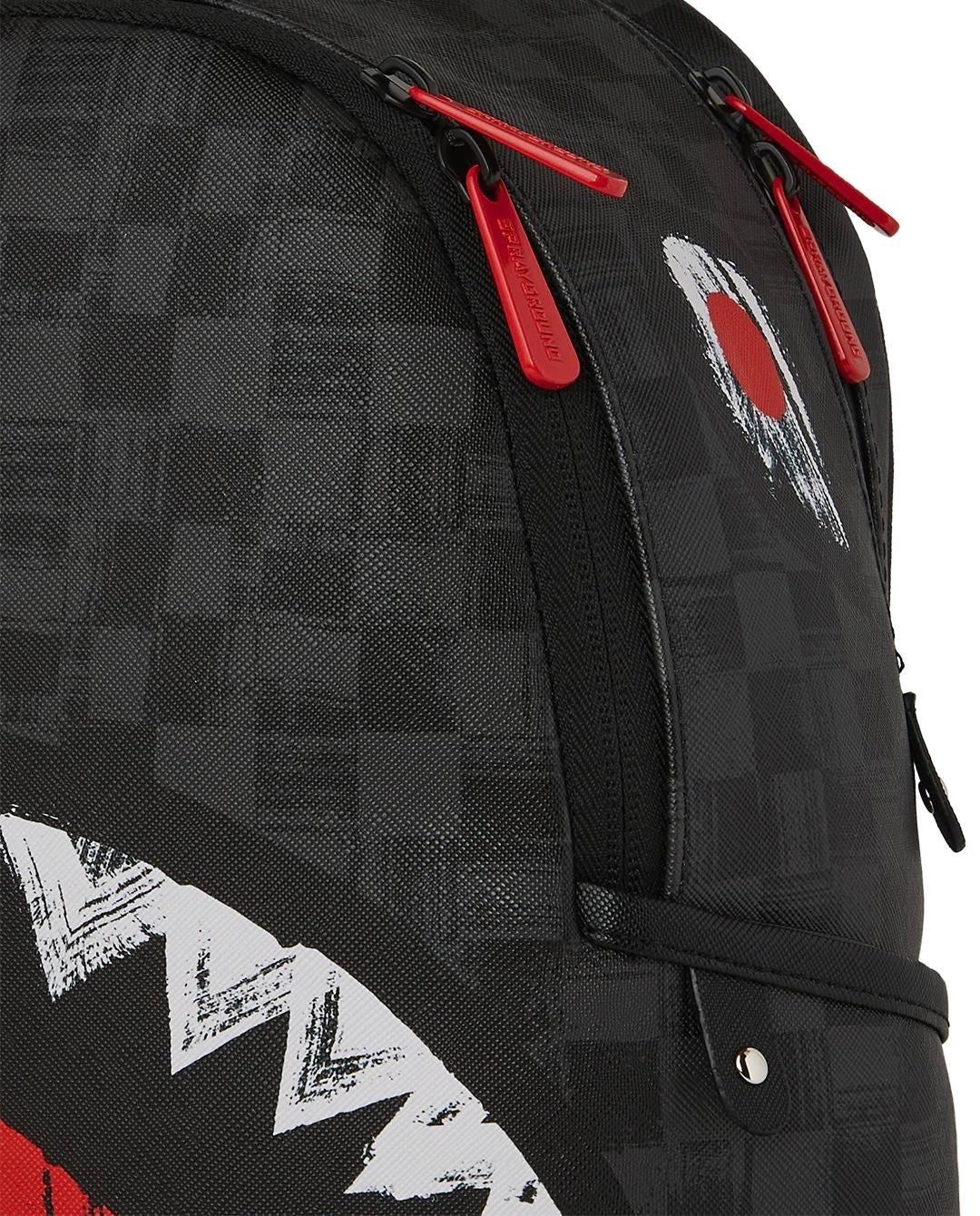 SCRIBBLE SHARK SAVAGE BACKPACK 910B8226NSZ/CHECK SPRAYGROUND
