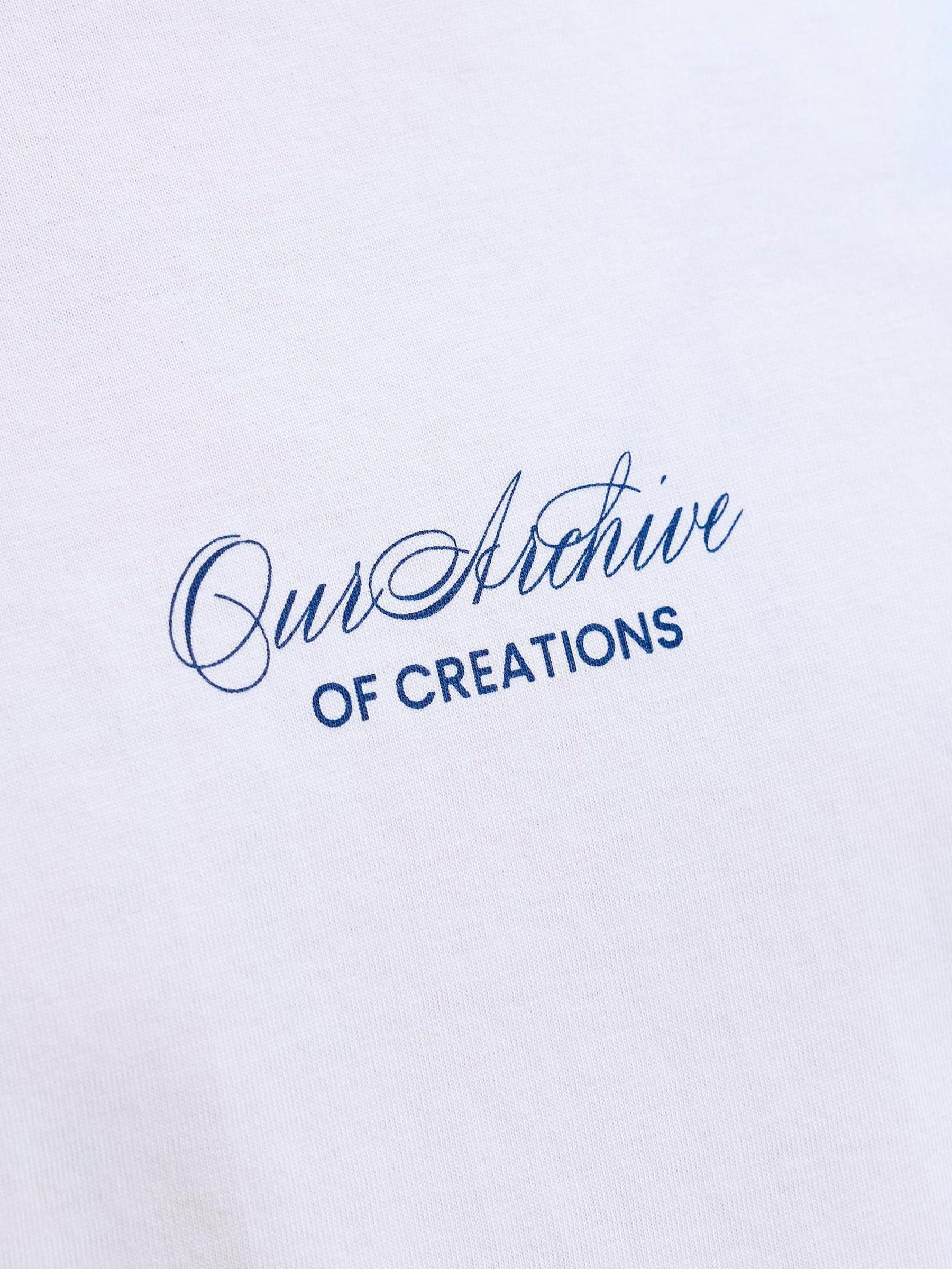 JJART PRINT TEE SS CREW NECK 