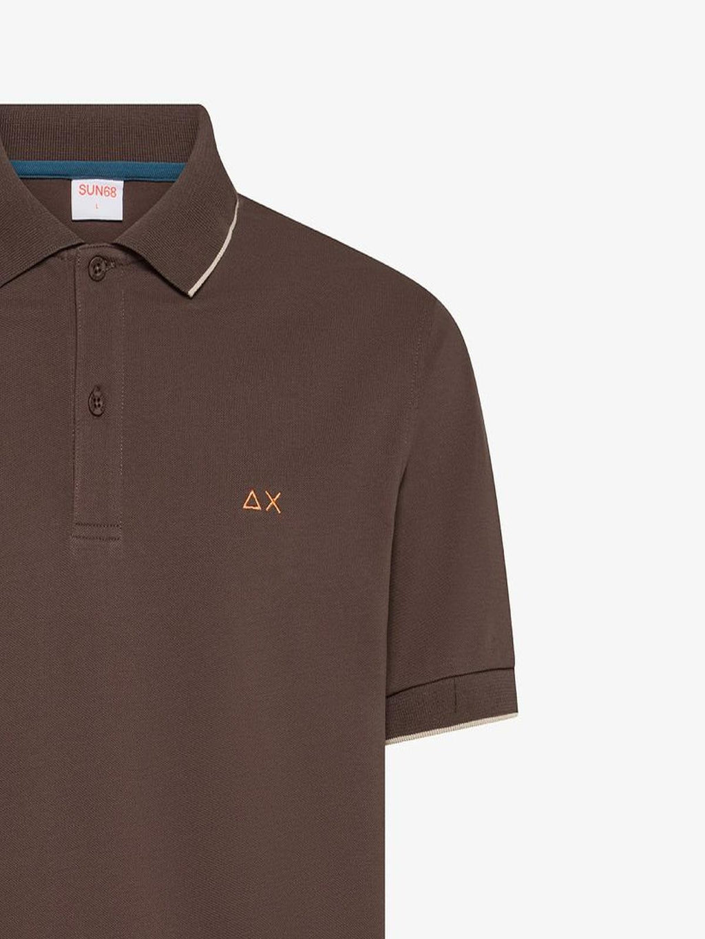 POLO SMALL STRIPE ON COLLAR S/S 