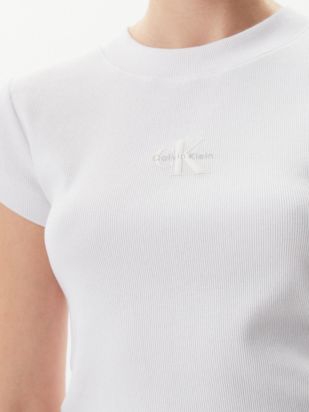 A- MONOGRAM BABY TEE LV047AB802/YAA CALVIN KLEIN JEANS