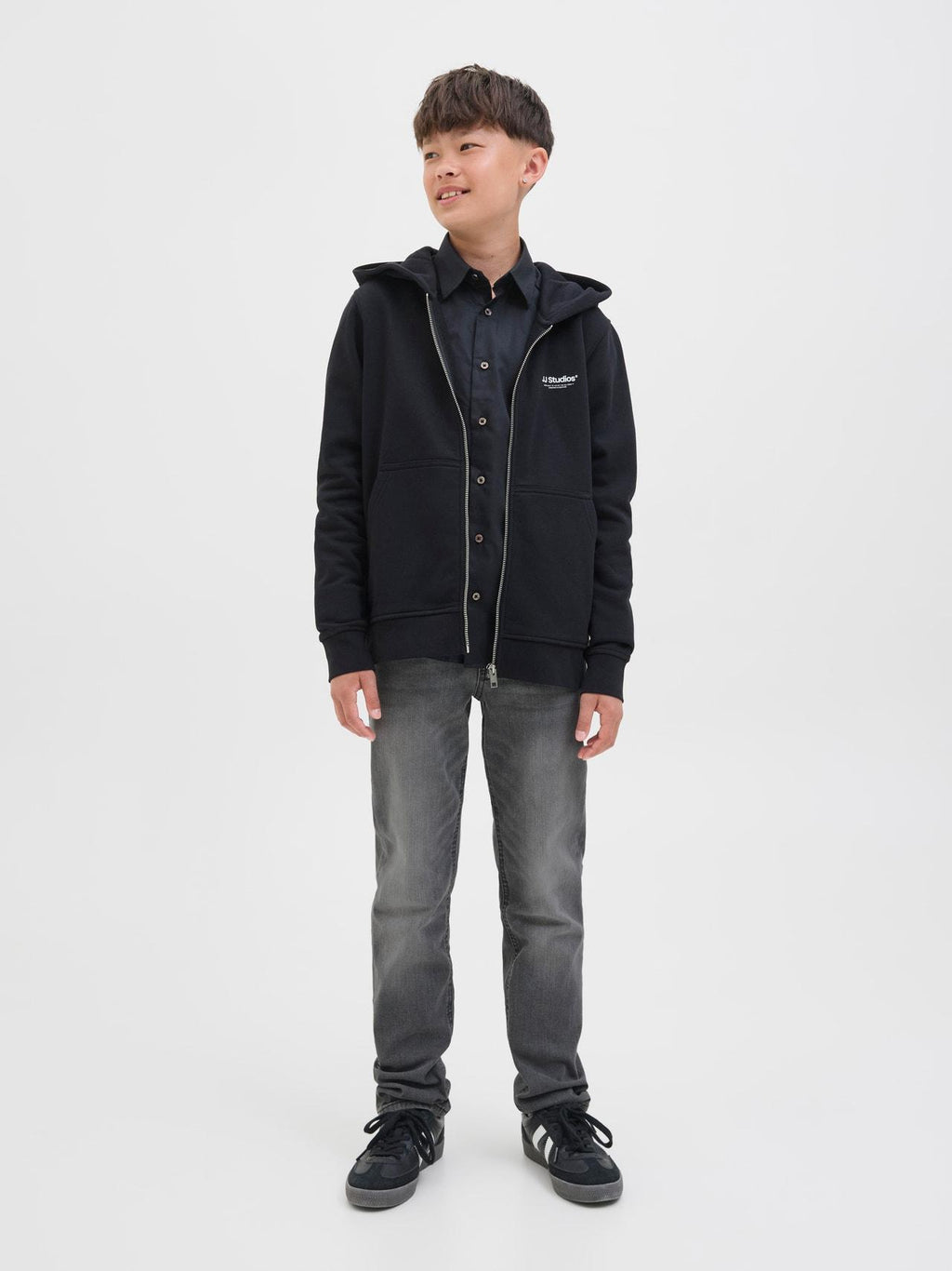 12284346/Black Denim JACK JONES KIDS